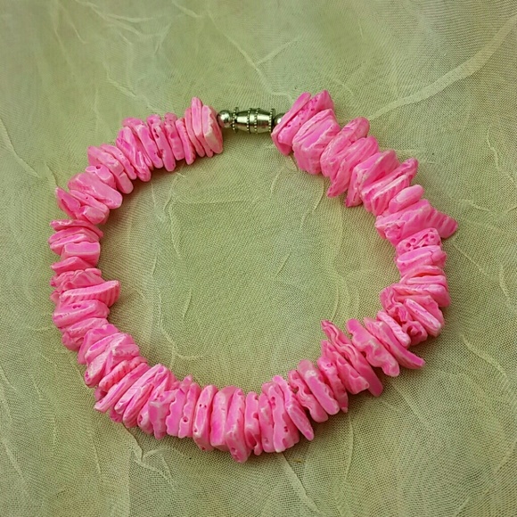 Jewelry - Bracelet Pink puka Shell Hawiian